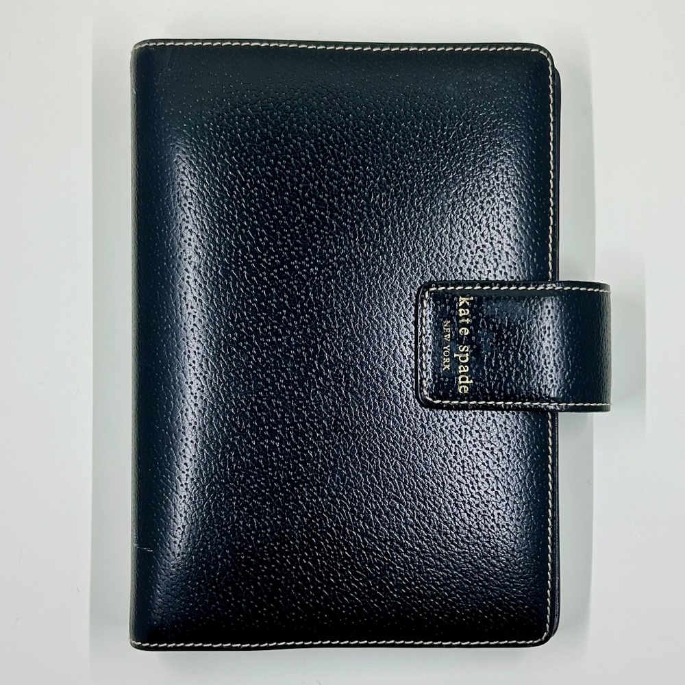 ✨ KATE SPADE PLANNER AGENDA COVER – GENTLY LOVED & STYLISH! 📒💖